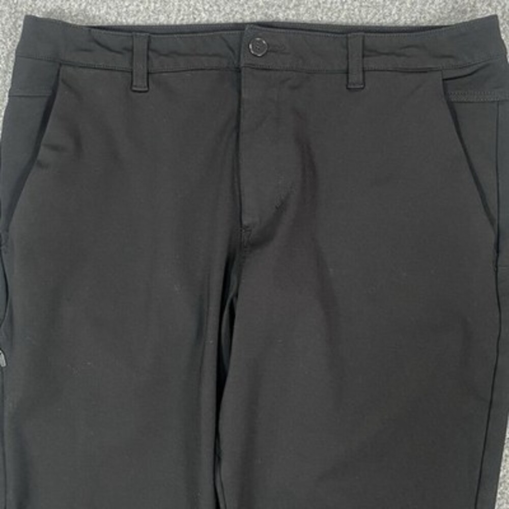 BYLT Everyday Pant 2.0 Pants Mens 38x30 Black Slim Chino Tapered Casual Stretch - Picture 11 of 12